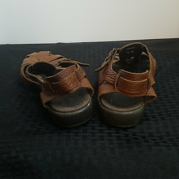 Mephisto Sam Leather Sandals Size US Mens 9 - Picture 5 of 8